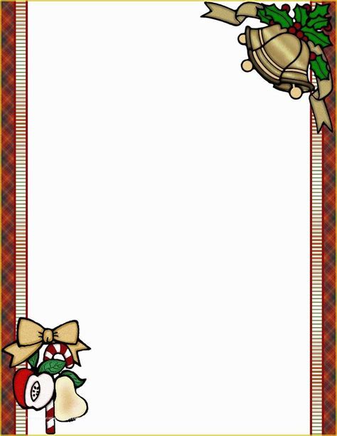 Christmas Word Templates Free Download Of Christmas 1 Free Stationery ...