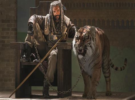 The Walking Dead season 7 actor on King Ezekiel and his tiger | The Independent | The Independent