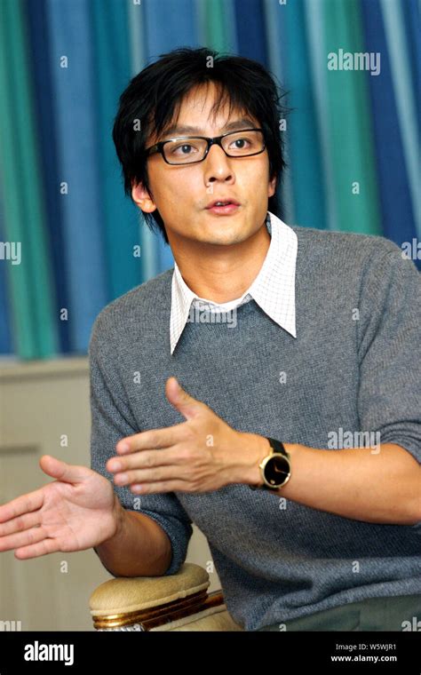 American-Hong Kong actor Daniel Wu attends a press conference for the movie "New Police Story ...