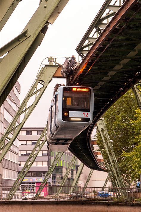 The Wuppertal Schwebebahn (Suspension Monorail) - Since 1901 - For 91 Days