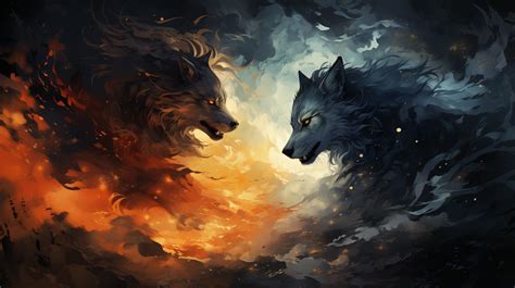 ‘Skoll and Hati: A Dive into Norse Mythology’s Giant Wolves’ - Old ...