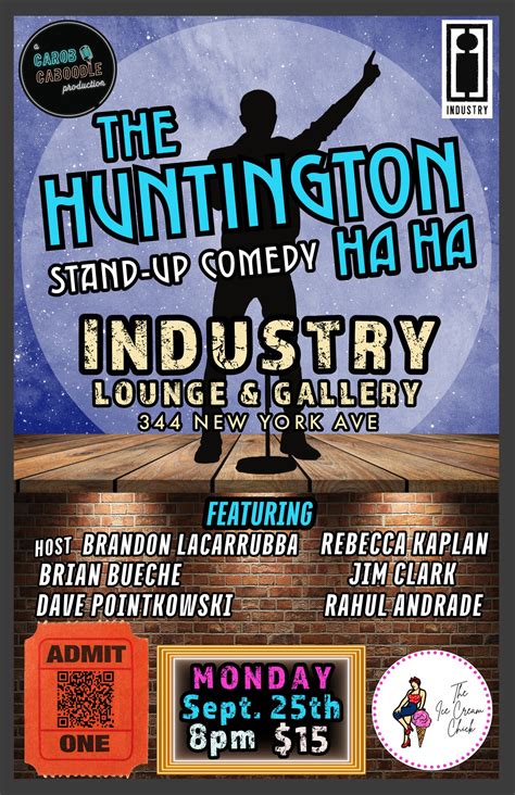 The Huntington Ha Ha Stand-Up Comedy • Huntington Matters