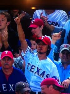 Yu Darvish Spotted in Stands When He Should Have Been Pitching - D Magazine