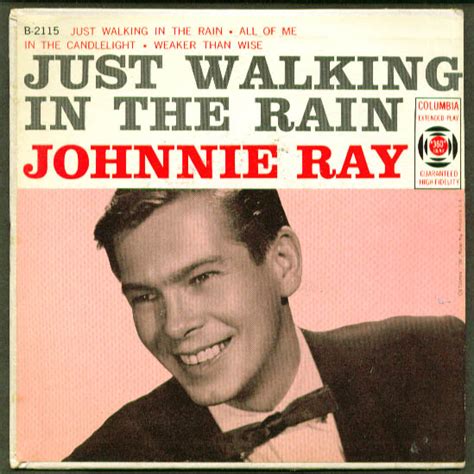 Johnnie Ray Just Walking in the Rain 45rpm B-2115