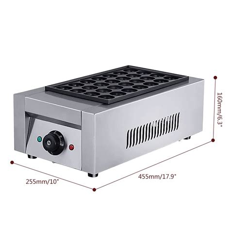 Buy 28 Holes Takoyaki Maker Donut Maker, 110V 2000W Electric Nonstick Takoyaki Maker Octopus ...