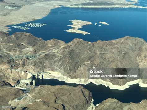 Aerial View Of Lake Mead And The Grand Canyon Stock Photo - Download ...