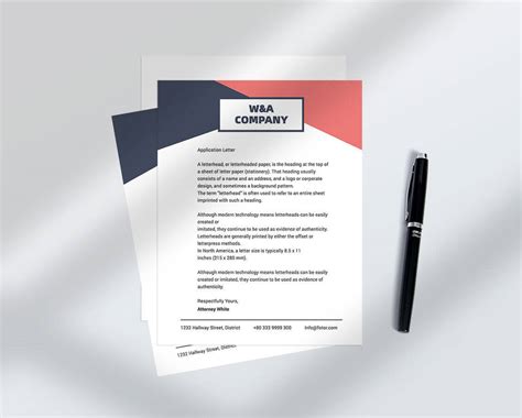 Letterhead Maker – Create Custom Letterhead Designs Online | Fotor