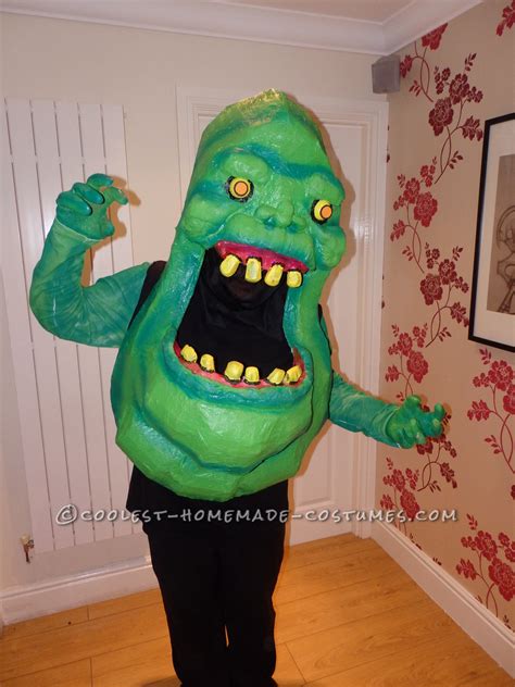 Homemade Slimer From Ghostbusters Costume