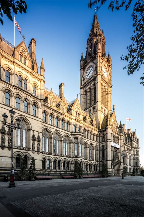 Manchester Town Hall in England | Manchester town hall, Manchester ...