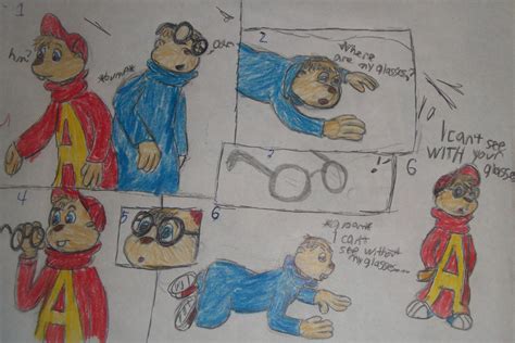 Simon loses his glasses by rainbowolassiedog on DeviantArt