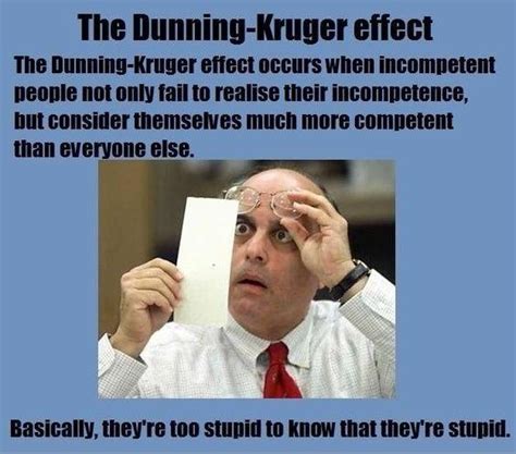 too stupid to know you're stupid | Dunning-Kruger Effect | Know Your Meme