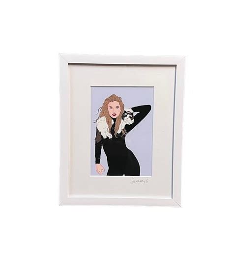 KARMA IS A CAT TAYLOR SWIFT FINE ART PRINT – Kitson LA