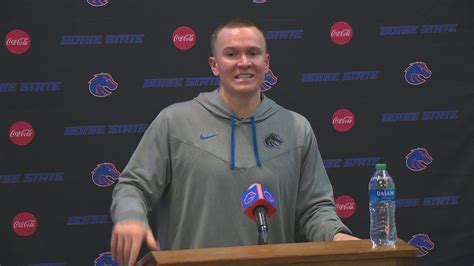 Boise State's Spencer Danielson talks Air Force matchup, win over Utah State | ktvb.com