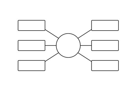 42 spider diagram template