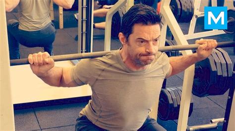 Hugh Jackman Workout for Wolverine | Muscle Madness - YouTube