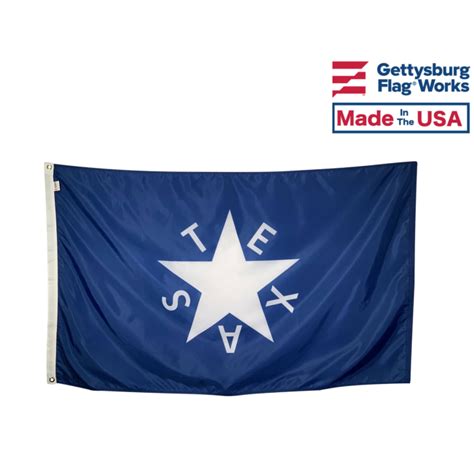 Original Flag of Texas - De Zavala Flag