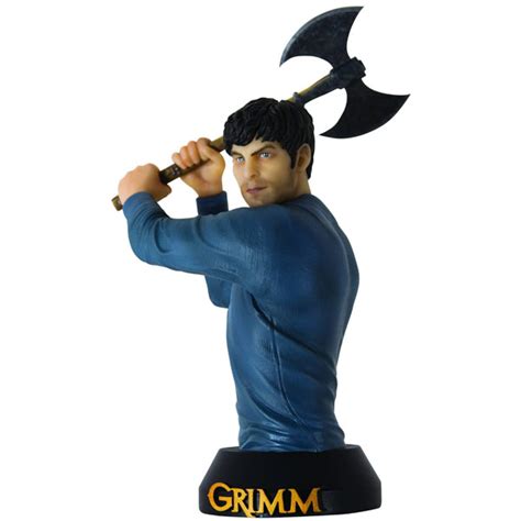 Grimm Nick Burkhardt Bust - GeekAlerts