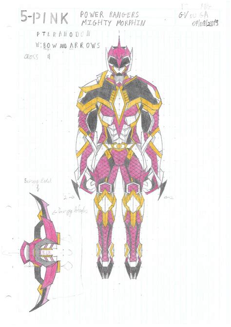 Power Ranger Mighty Morphin Pink Ranger by YellenAmaro on DeviantArt