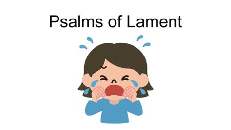 Psalms of Lament | Teaching Resources