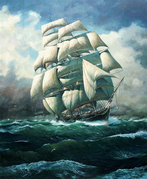 'land Ho' Cutty Sark Painting by Colin Parker