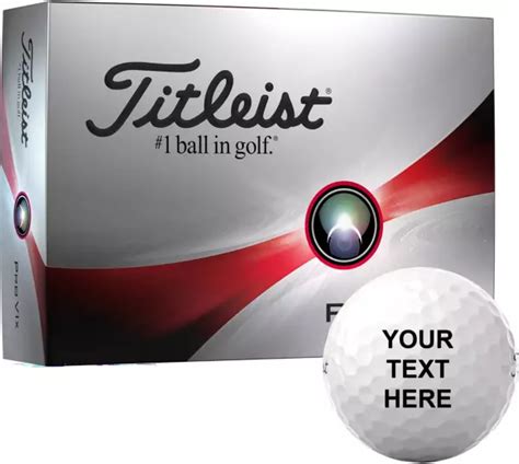 Titleist 2023 Pro V1x Personalized Golf Balls | Dick's Sporting Goods