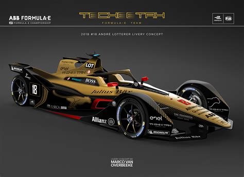 2018 Formula E GEN2 Livery Concepts on Behance