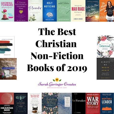 The Best Christian Non-Fiction Books of 2019 - Sarah Geringer