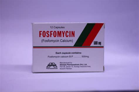 Fosfomycin 500mg Tablets - Time Medical