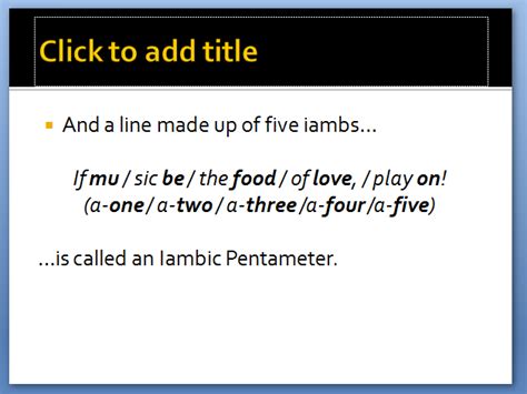 Rhythm and Meter in poetry | Teaching Resources