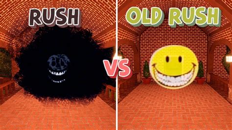 [ROBLOX] RUSH VS OLD RUSH IN DOORS - YouTube