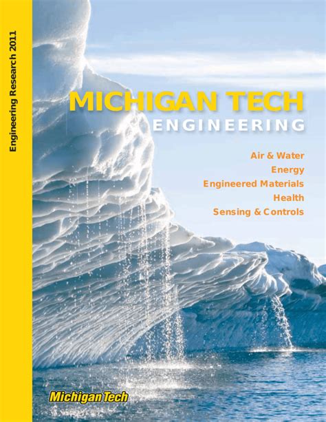 MICHIGAN TECH ch 2011 Engineering Resear