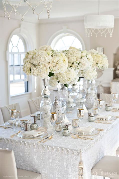 100 best All White Party images on Pinterest | Christmas deco, Diner en ...