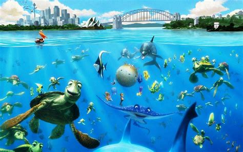 Finding Nemo Backgrounds - Wallpaper Cave