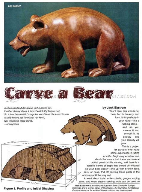 Free Printable Wood Carving Patterns Animals