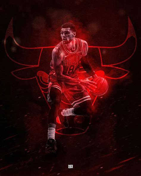 Zach LaVine | Chicago bulls wallpaper, Bulls wallpaper, Zach lavine