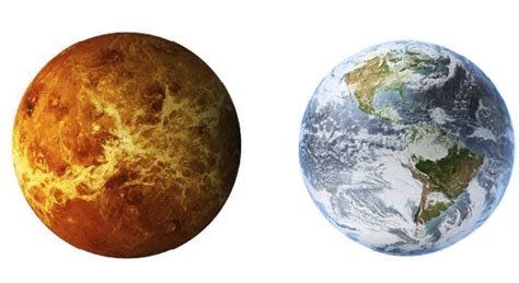 Venus Compared To Earth Size - The Earth Images Revimage.Org