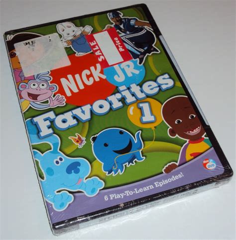 Nick Jr. Favorites Vol. 1 One Nickelodeon (DVD NEW) Lazytown Blue's Clues Oswald 97368875920 | eBay