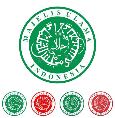 LOGO MAJELIS ULAMA INDONESIA MUI VECTOR Stock Vector - Illustration of ...