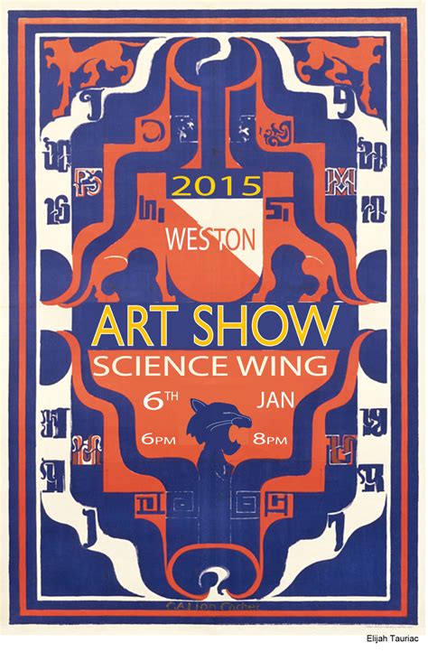 Art Show Poster(final) - Weston High School