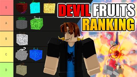 🔥 Ranking (All Devil Fruits) In Blox Fruits! - YouTube