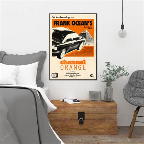 Frank Ocean Poster, Channel Orange, Frank Ocean, Channel Orange Print ...