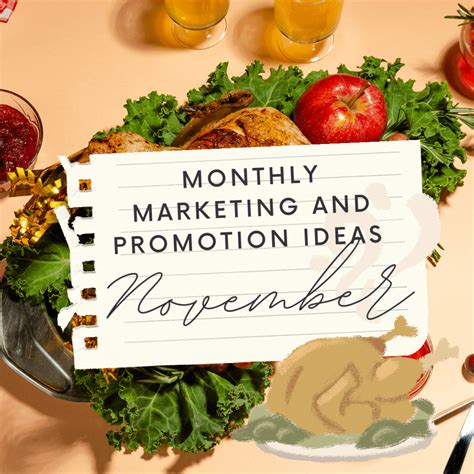 November Promotion and Social Media Ideas - Vicky Wu Marketing Agency