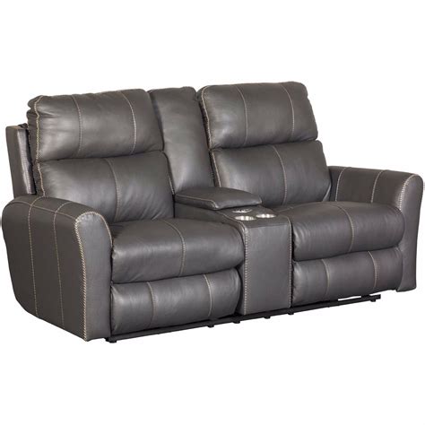 Italian Leather Power Reclining Console Loveseat - Jackson Furniture ...