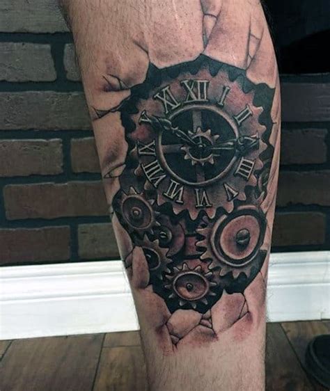 80 Clock Tattoo Designs For Men - Timeless Ink Ideas