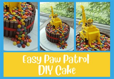 Easy Paw Patrol Cake Idea - Easy Birthday Cake Tutorial - The Exploring ...