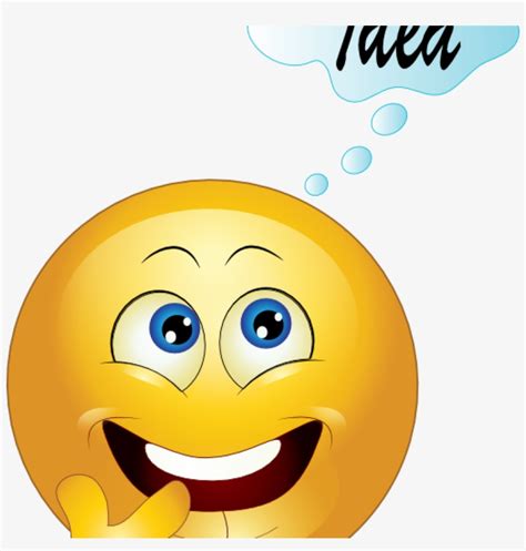 Cheeky Smiley Emoji Clipart