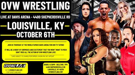 OVW WRESTLING TV TAPING - OCTOBER 6TH