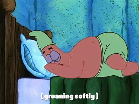 Patrick Star Sleeping Gif