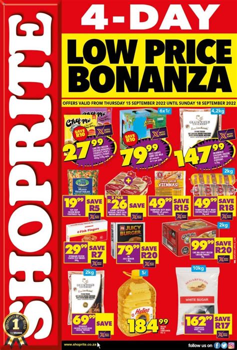 Shoprite Specials 15 September 2022 | Shoprite Catalogue | Shoprite Sale