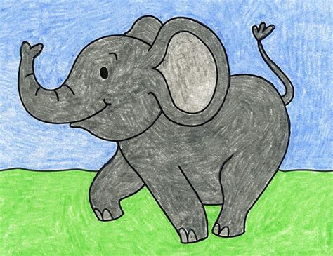 Update more than 81 easy cute elephant drawing super hot - xkldase.edu.vn